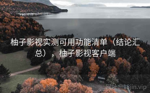 柚子影视实测可用功能清单（结论汇总），柚子影视客户端