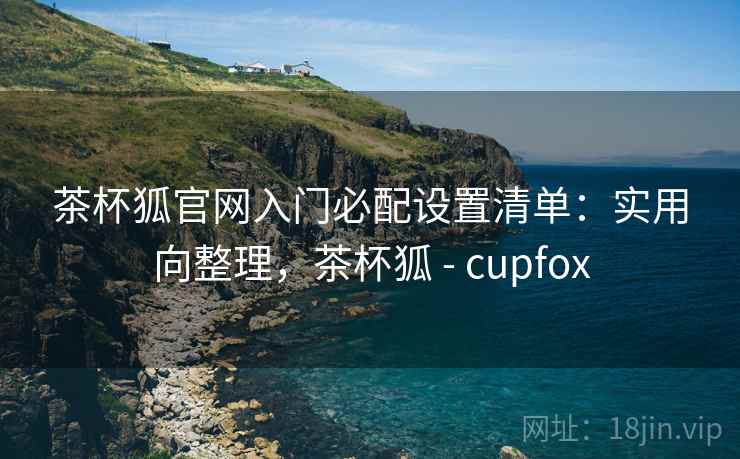 茶杯狐官网入门必配设置清单：实用向整理，茶杯狐 - cupfox